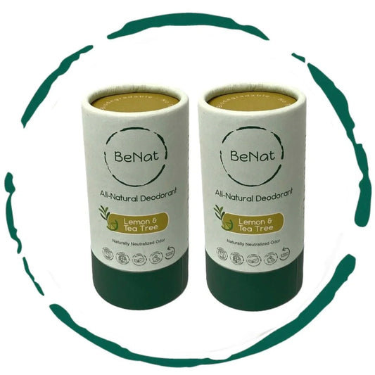 2-Pack Natural Deodorants – Smooth Stick Formula with Botanical Oils | Fresh Scent for Daily Confidence