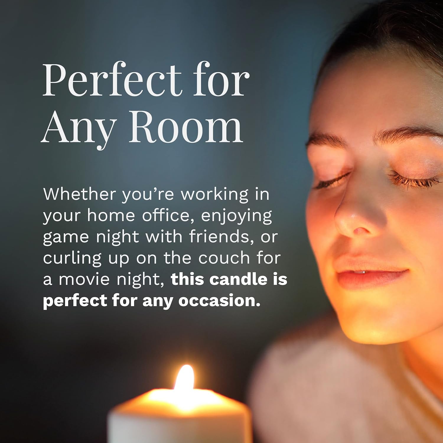Premium Azure Coast Scent, 14 Oz. 3-Wick Aromatherapy Candle with up to 45 Hours of Burn Time, Blue