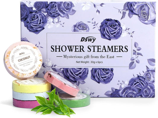 Aromatherapy Shower Steamers- Gifts for Adults, Shower Bombs - Self Care and Relaxation Stress Relief Stocking Stuffers for Women